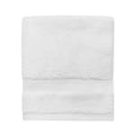 Toallita para la Cara Magnificence®, Borde Combinado de Tejido Dobby, Bucles de Algodón Pima, 13x13, 1.8 lb/dz, Blanco